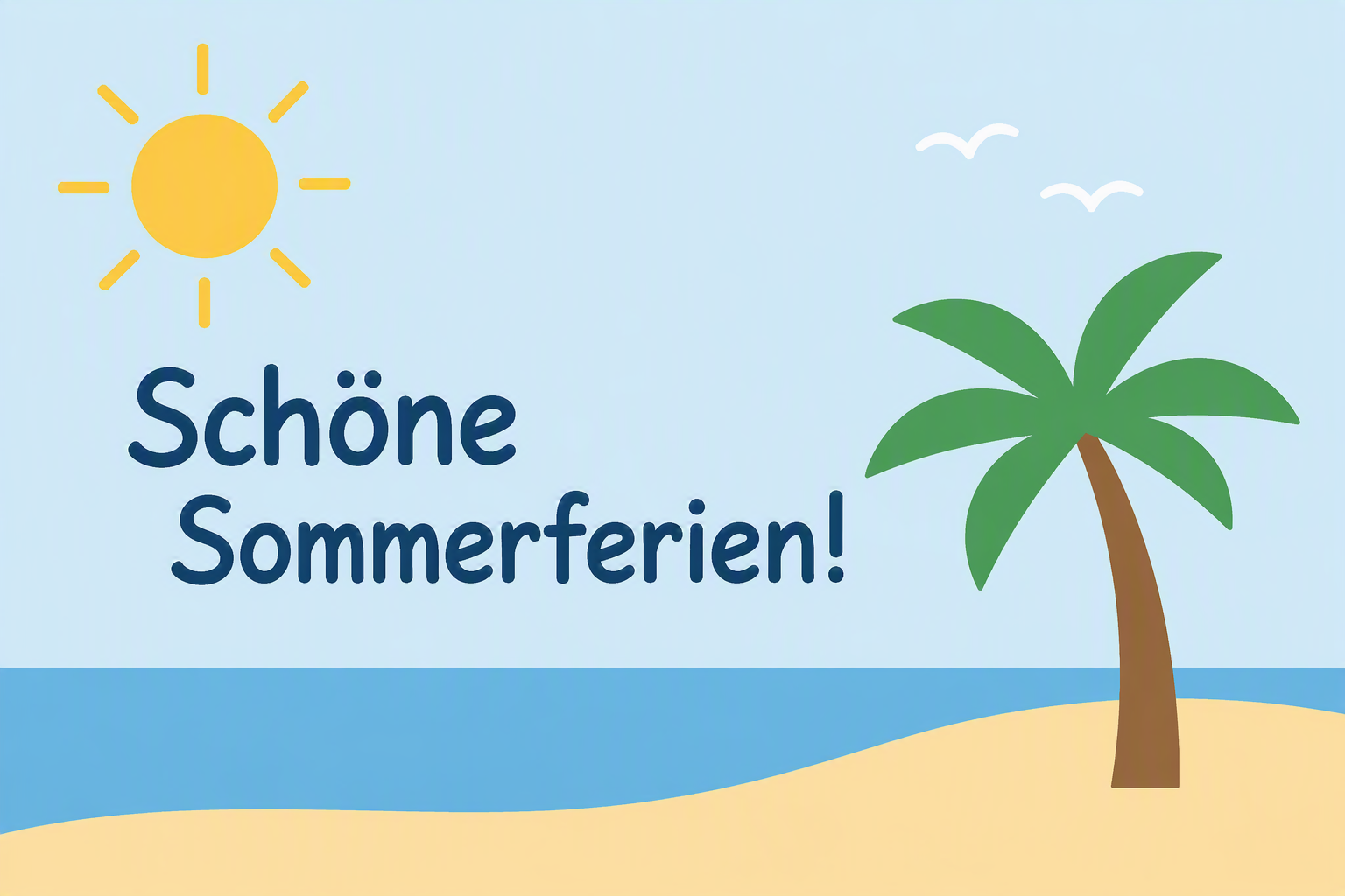 Schöne Sommerferien